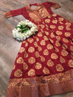 Banarasi gown